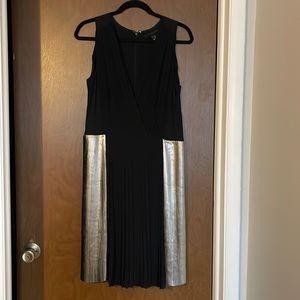 Club Monaco oversized plunge cocktail dress
